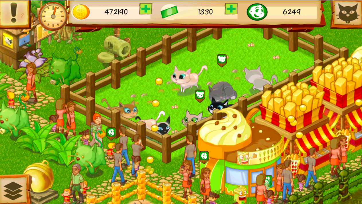 Cat Park tycoon